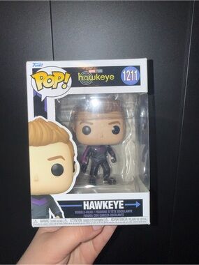 Funko Hawkeye Pop! Vinyl Figure - Purple and Black